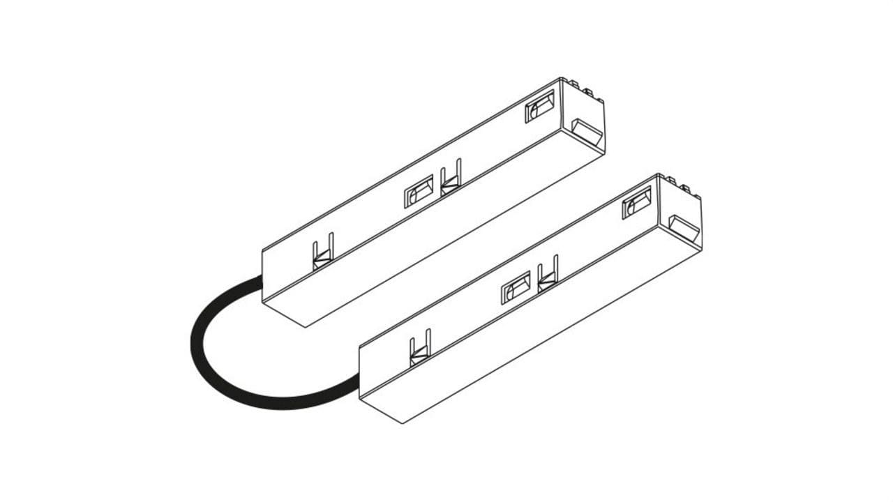 ARKOSLIGHT - Conector esquina 90° TRACK 48V