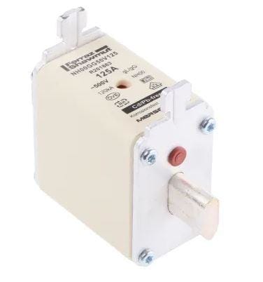 FERRAZ SHAWMUT - NH 00 125A 500V GG