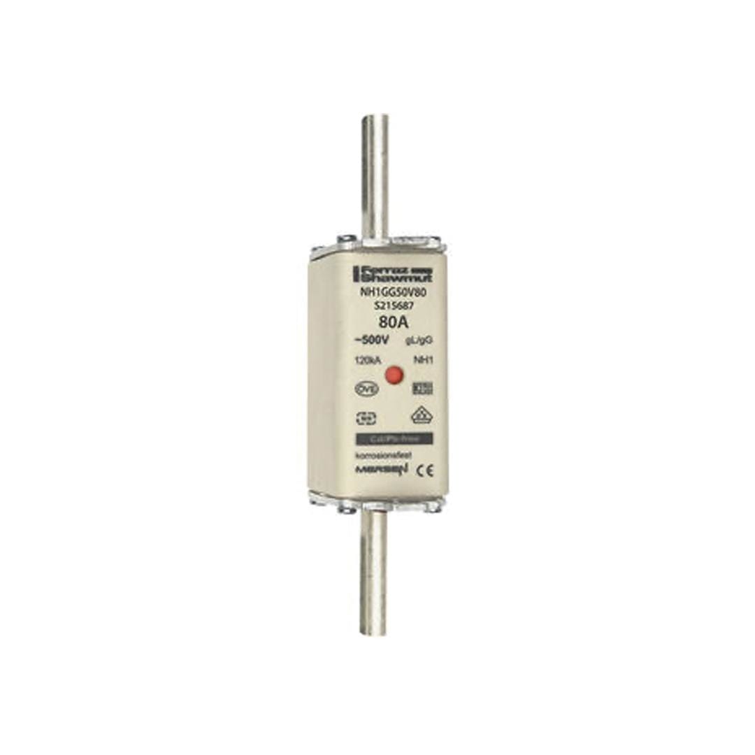 FERRAZ SHAWMUT - NH 1C 80A 500V GG