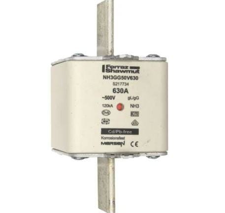 FERRAZ SHAWMUT - NH 3 630A 500V GG