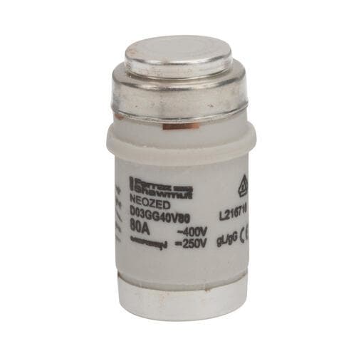 FERRAZ SHAWMUT - FUSIBLES D03 80A GL-GG