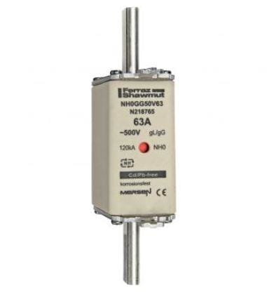 FERRAZ SHAWMUT - NH 0 63A 500V GG