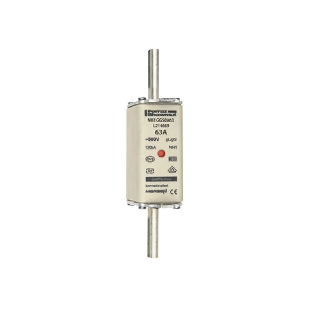 FERRAZ SHAWMUT - NH 1C 63A 500V GG