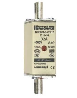FERRAZ SHAWMUT - NH 000 32A 500V GG