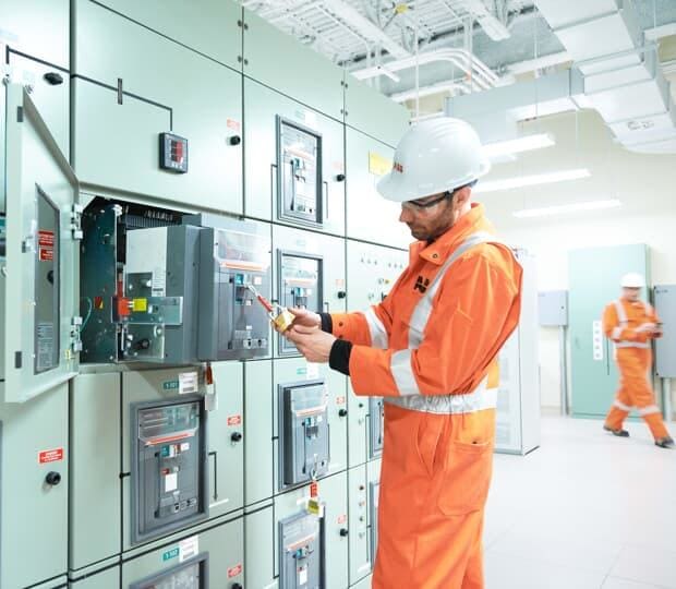 ABB - Mando giratorio a distancia interruptor extraíble S6