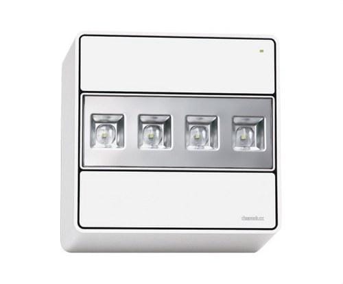 DAISALUX - Proyector autónomo de emergencia Atria P22 A antipánico techo blanco