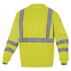 DELTA PLUS - Sudadera muletón poliester algodón alta visibilidad amarillo fluorescente talla XXL