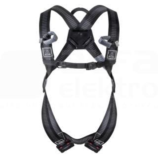 DELTA PLUS - Arnés 2 puntos anclaje dieléctrico negro/naranja XL/XXL