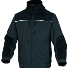 DELTA PLUS - Cazadora de lluvia de poliamida impregnado de poliuretano con forro red poliéster (combinada con gama Mach 5 talla M gris-negro
