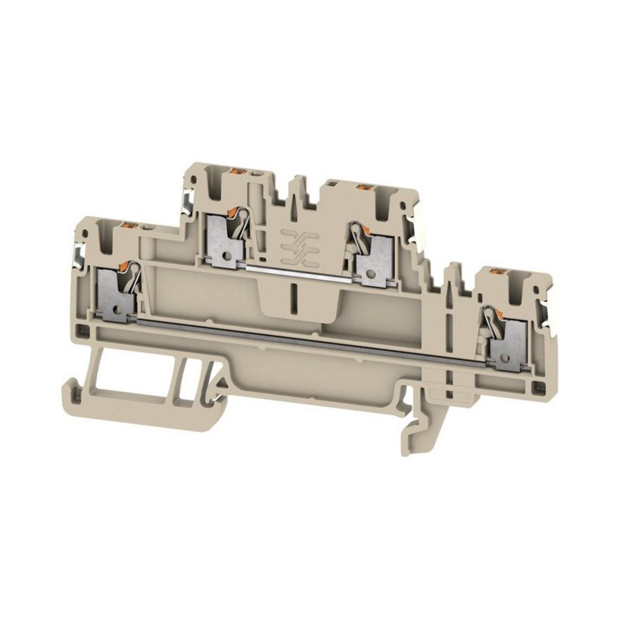 WEIDMULLER - Borne de doble piso PUSH IN 1,5mm² 500V