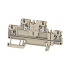 WEIDMULLER - Borne de doble piso PUSH IN 1,5mm² 500V