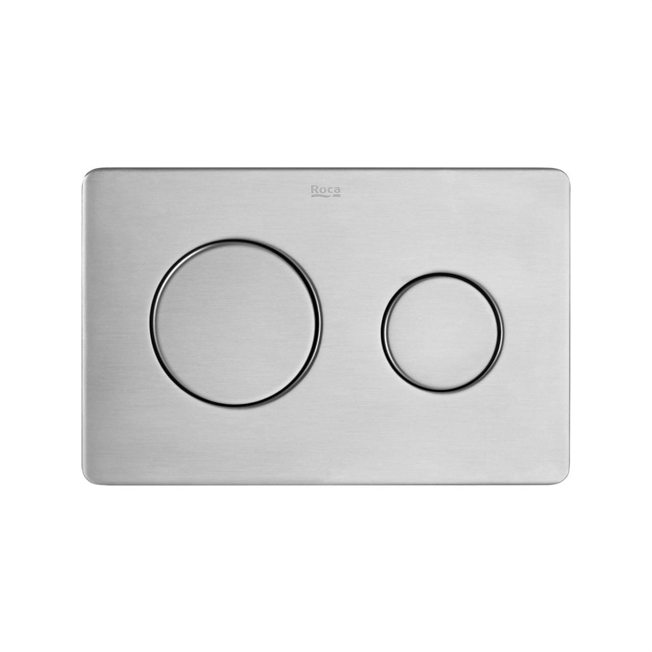 ROCA - Placa de accionamiento antivandálica PL10 acero inoxidable