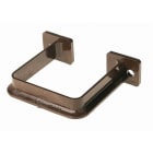 Sin Marca - ABRAZADERA PEGADA PARED R373 65MM BLANCO