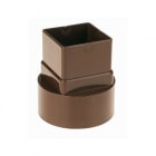 Sin Marca - ADAPTADOR OMEGA R396 65X65X90 BLANCO