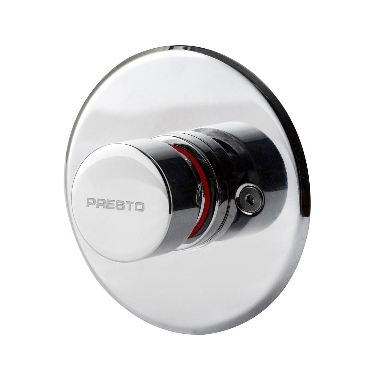 PRESTO - Grifería ducha PRESTO XT-55 empotrar embellecedor plano fría cromo