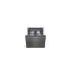 SIEMENS-LB - Lavavajillas integrable iQ300 45cm SR93EX28ME negro y acero puerta deslizante clase energética D