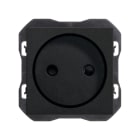 SIMON - Base de enchufe SIMON 270 bipolar negro mate
