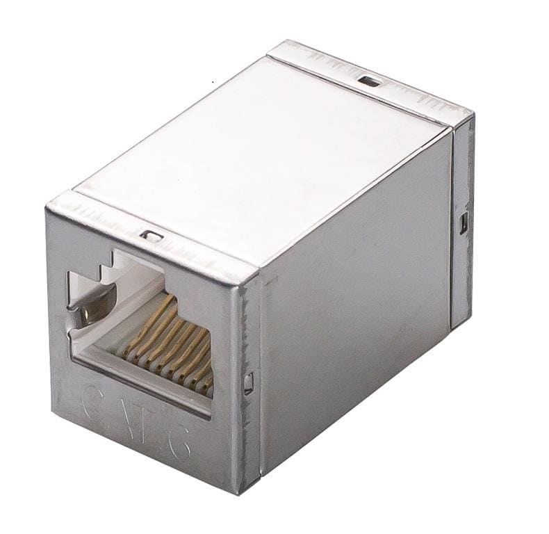 AVALVA - ADAPTADOR HEMBRA-HEMBRA FTP CAT6 RJ45