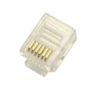 AVALVA - CONECTOR MACHO TELEFONO 6 VIAS