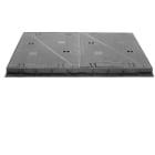 BENITO - Tapa triangular fibra óptica telecomunicaciones D-400 880x1650mm