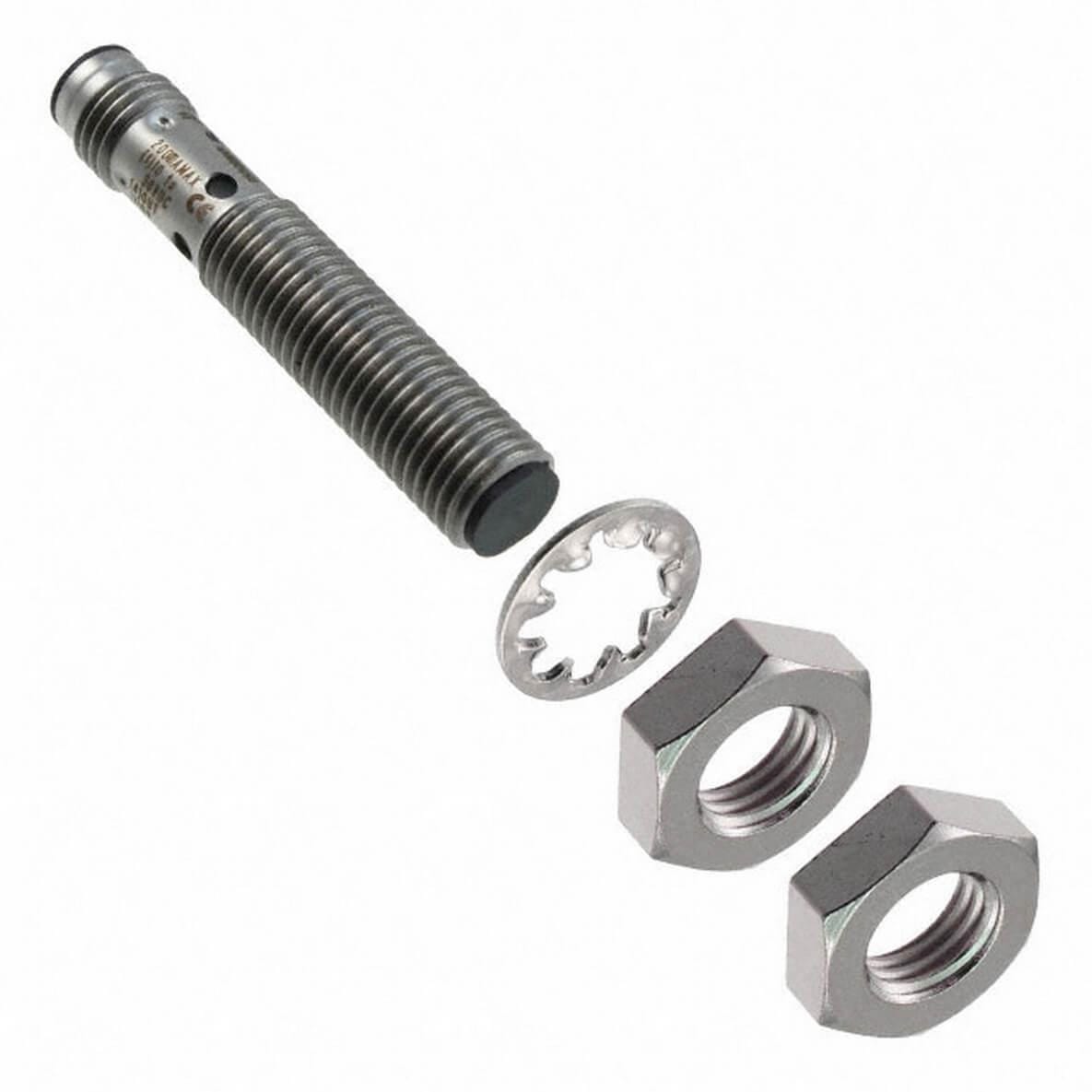 OMRON - Sensor inductivo inoxidable M8 enrasado 1mm 3h PNP NA conector M8 Lite