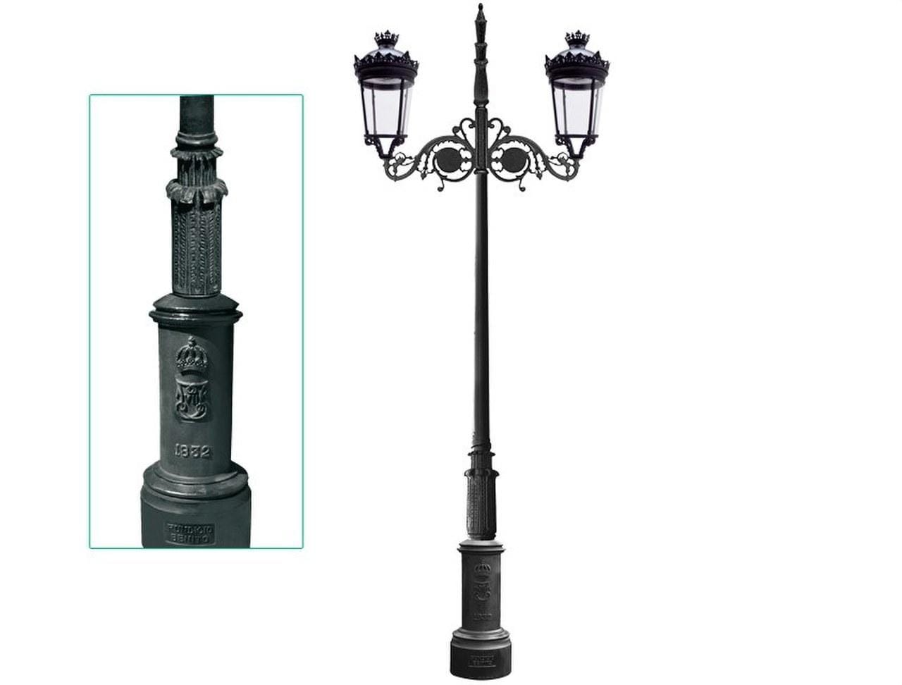 BENITO - Columna BAILEN 4150mm negro