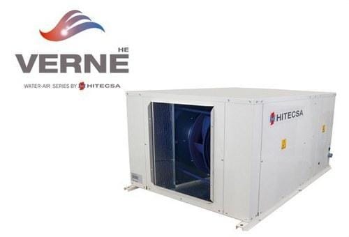 HITECSA - Equipo autónomo horizontal placa VERNE HE WPHBA HE 171 bomba calor