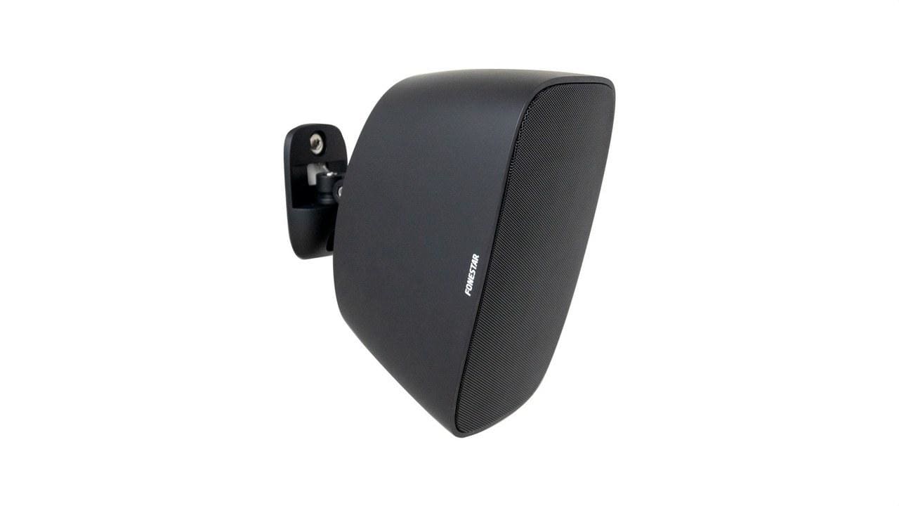 FONESTAR - Altavoz de sonorización baja impedancia 30W RMS preparado para uso en exteriores con protección IP-66 negro
