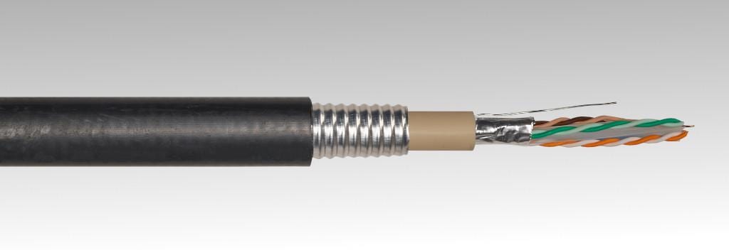 CERVI - MTS. CABLE FTP-C6-4P ANTIROEDORES