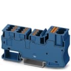 PHOENIX CONTACT - Borne colectivo de potencial PT 2X10/9X4 BU 1000V 57A conexión push-in 0,5-16mm² AWG 20-6 18,5mm 42,4mm azul