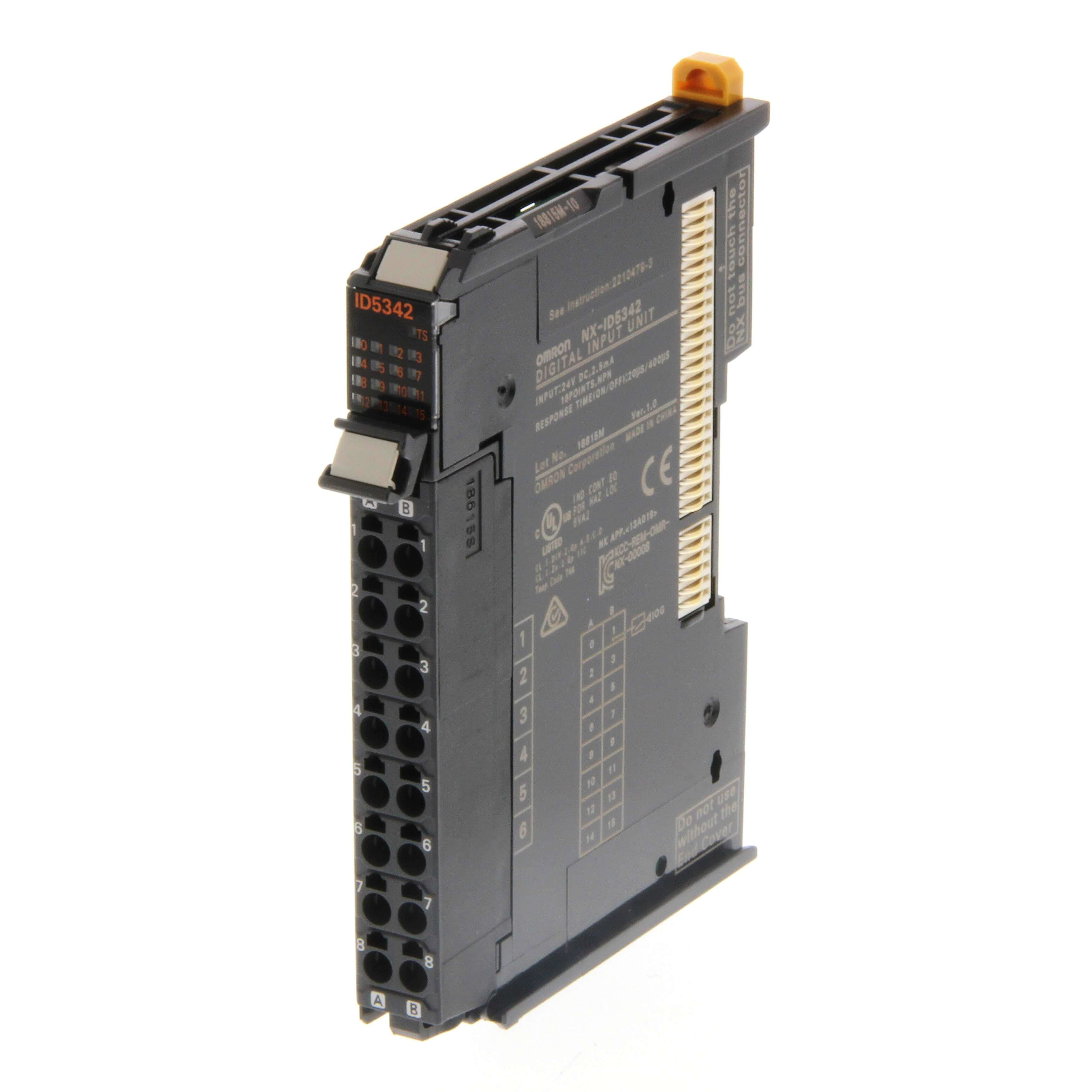 OMRON - NX-ID5342  UNIDAD NX 16 ENTRADAS NPN ESTÁNDAR