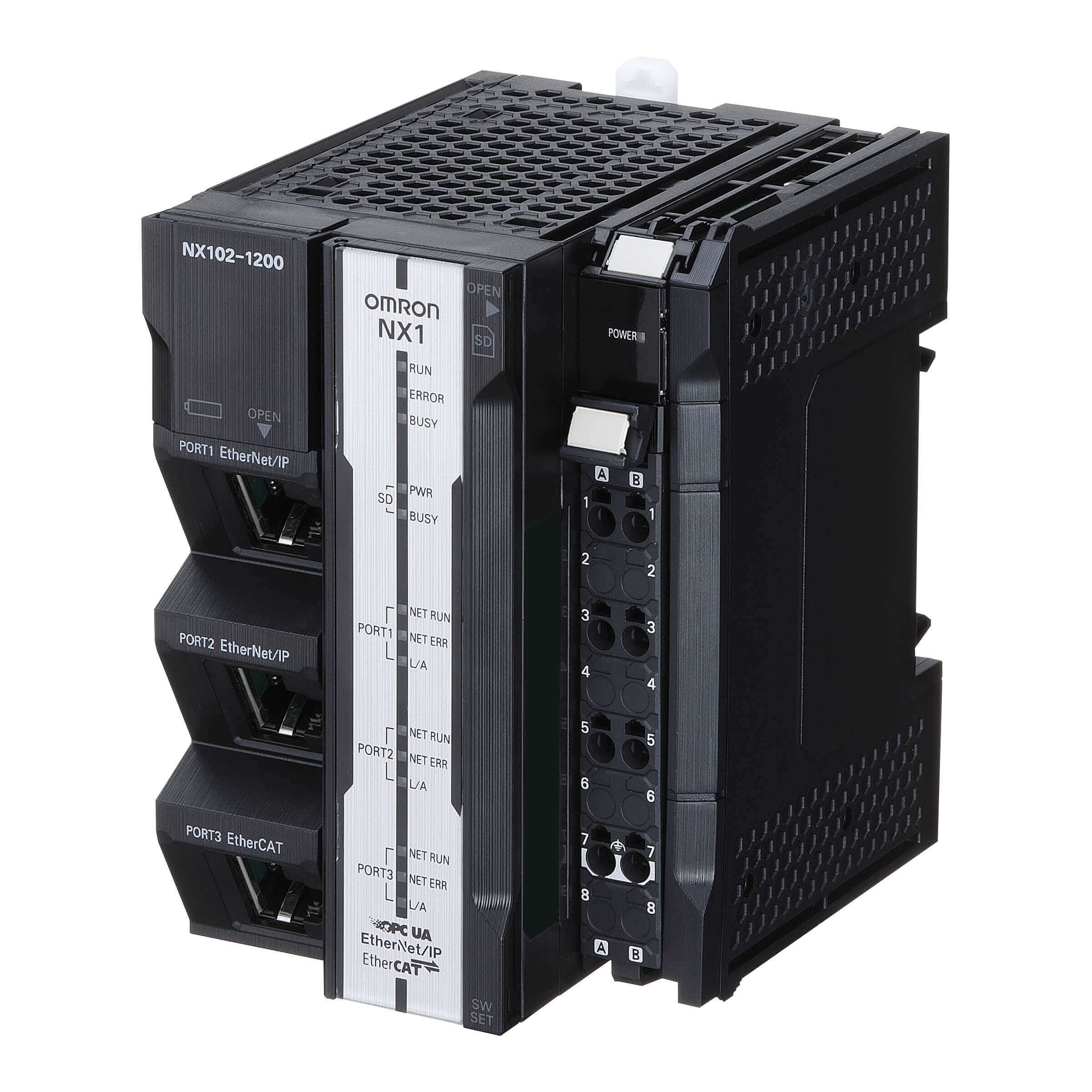 OMRON - NX102-9000  CTROLAD.MAQ.NX102 MDR.5MB PROGRAMA 33