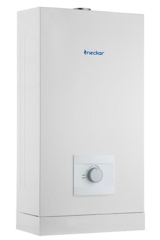 NECKAR - Calentador ACS gas butano / propano W 8 AME 8l/min 575x335x180mm versión interior estanco bajo NOx clase energética A/S