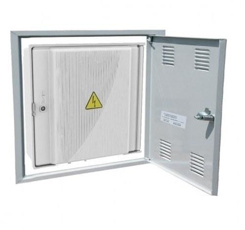 CAHORS - Puerta metálica nicho BOMBIN 650x780 PPN6578UF