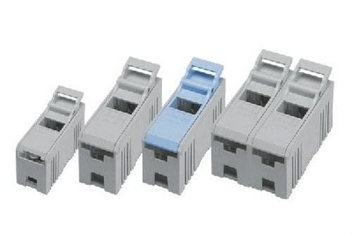 CAHORS - Base para fusible BUT 100 80A 22x58mm gris