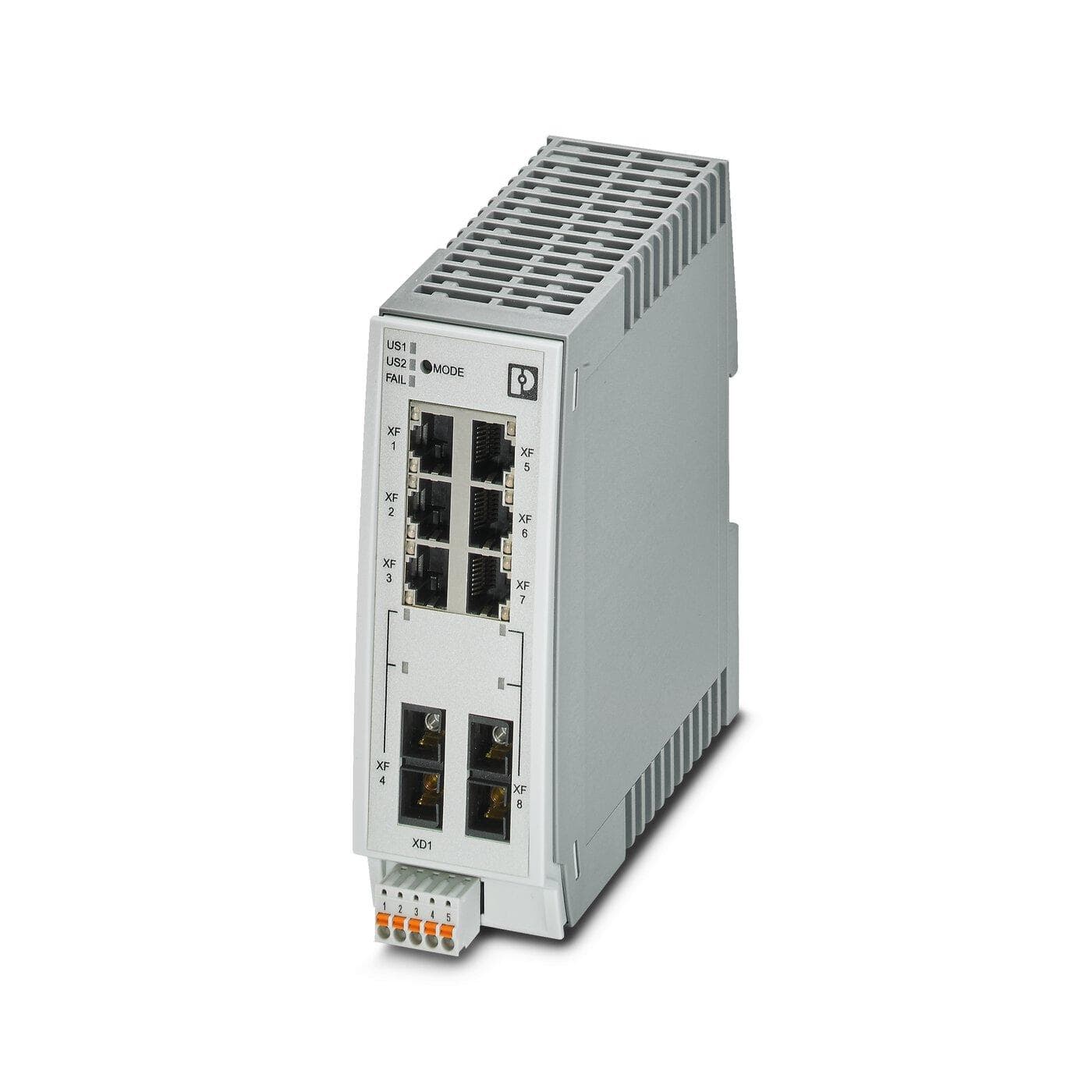PHOENIX CONTACT - MANAGED SWITCH 2000,6 PTO.RJ45 10/100 MBIT/S 2 SC MTMDO.100 MBIT/S IP20PROFINET