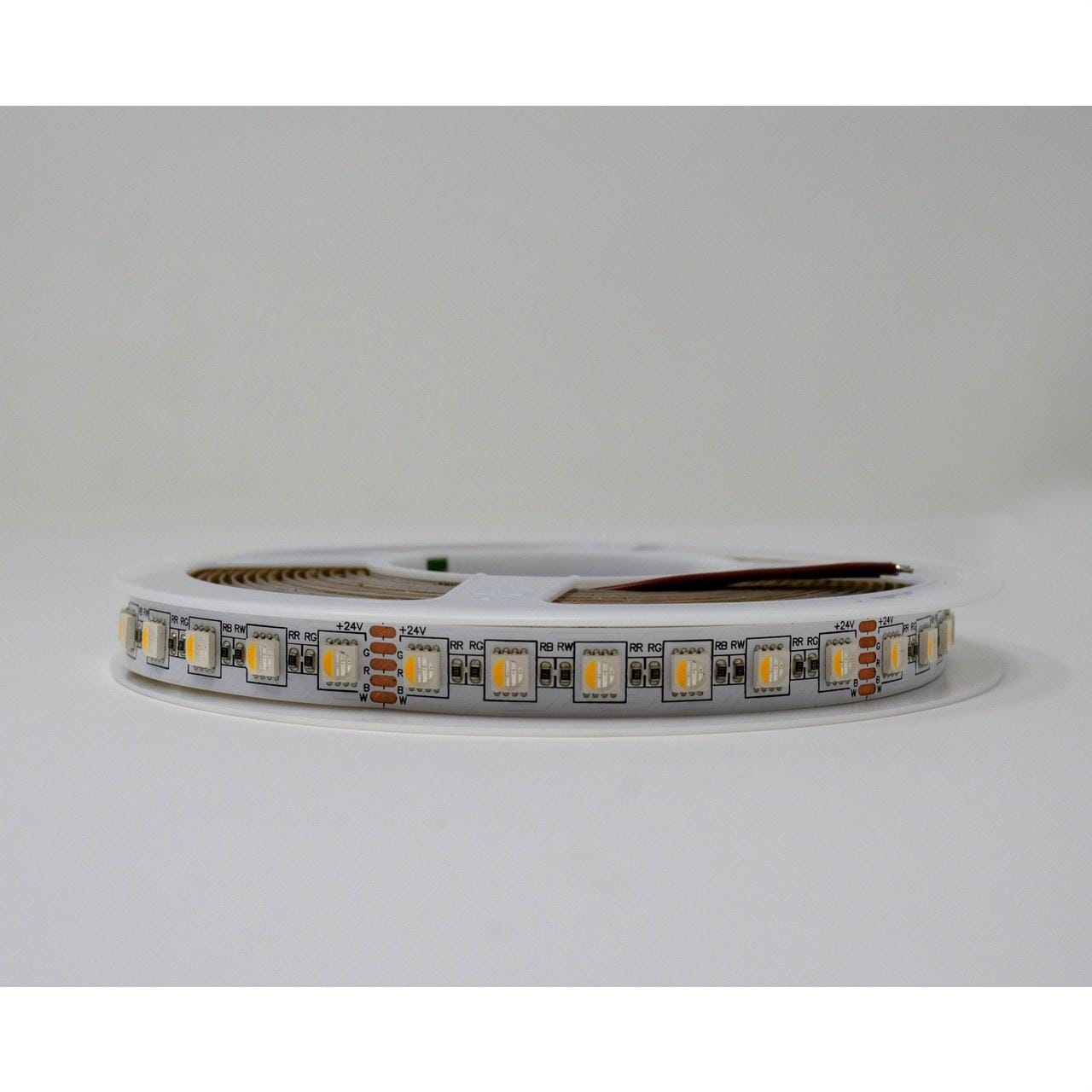 BLUELED - Tira flexible 5050 24V 20W RGB+blanco 3000K IP20 (rollo 5m)