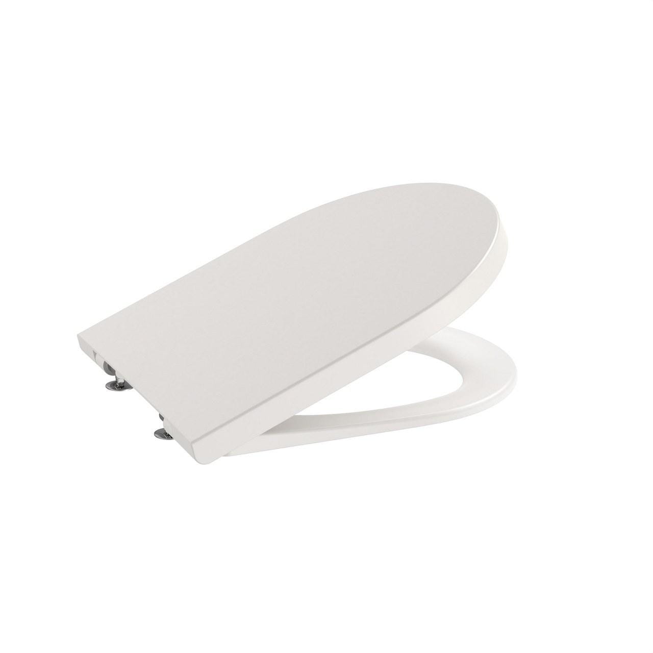 ROCA - Asiento+tapa supralit inodoro redondo beige INSPIRA