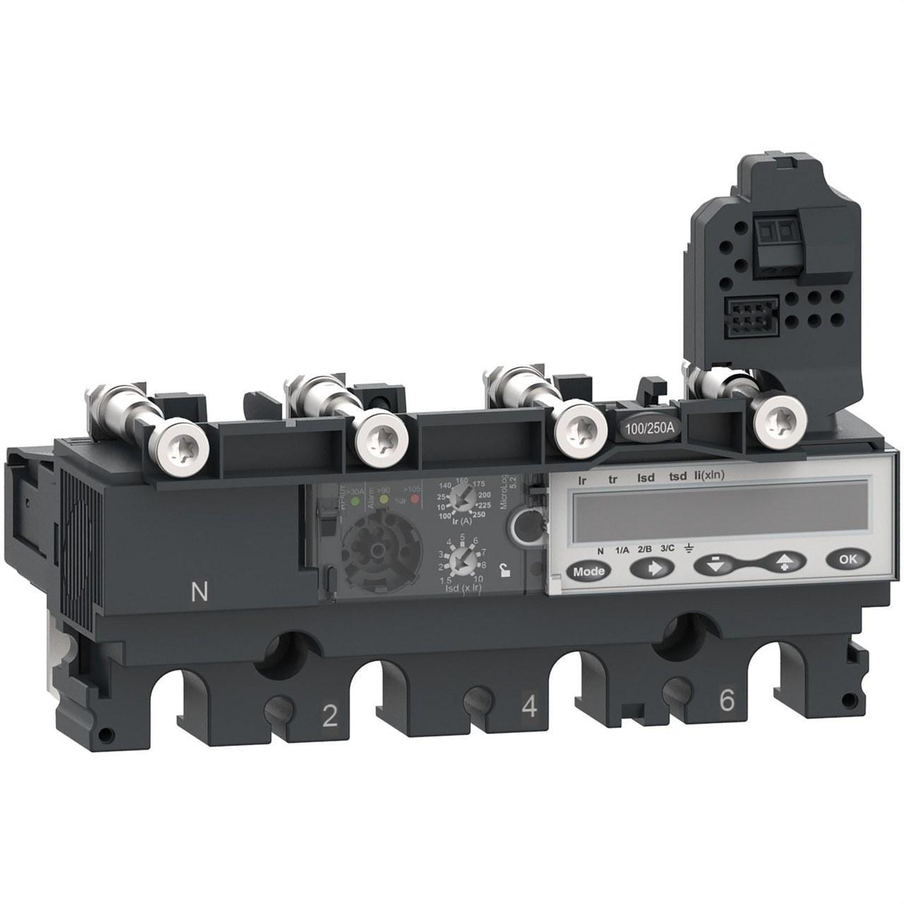Schneider Electric - Unidad de control NSX250 AC 4P4R 250A 5.2E