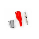 HT INSTRUMENTS - Conector prolongador cables 1066-IECR con conectores 4mm rojo