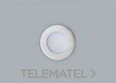 SAGELUX - Luminaria emergencia redonda K3 no permanente 230V 50Hz 180lm 1 hora acero