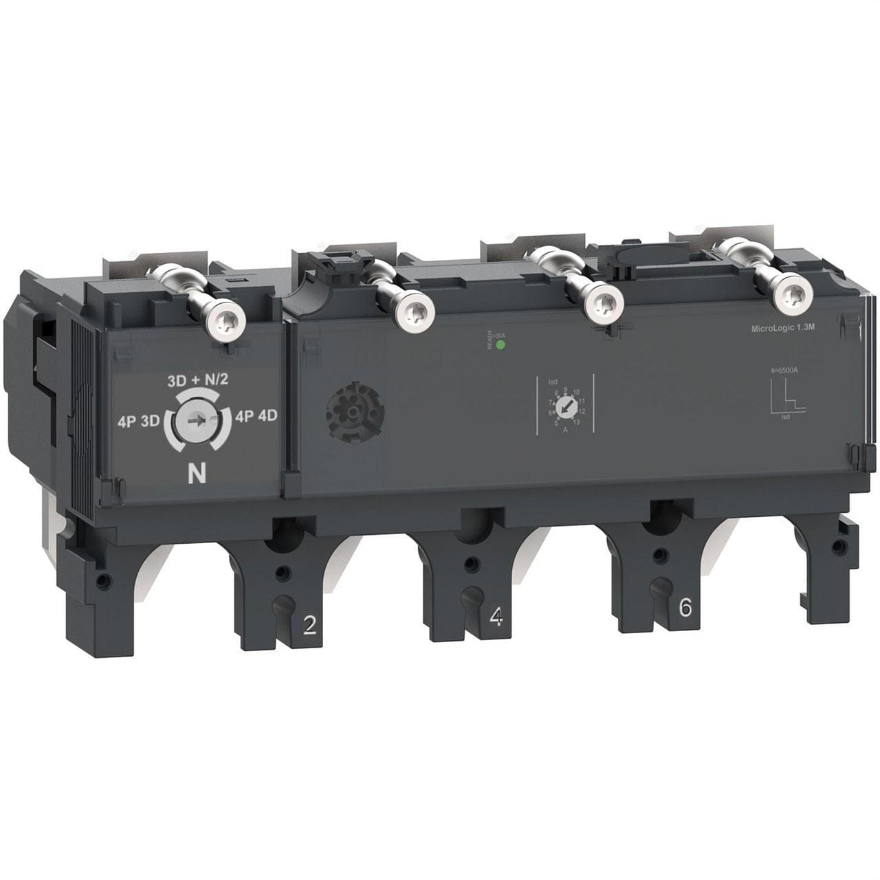 Schneider Electric - Unidad de control NSX630 AC 4P4R 630A 2.3
