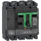 Schneider Electric - Bloque de corte NSX160N 50kA AC 4P4R 160A 2.2