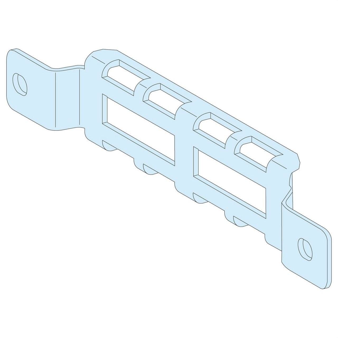 Schneider Electric - Set soportes fijación cable profundidad 400mm (4u)
