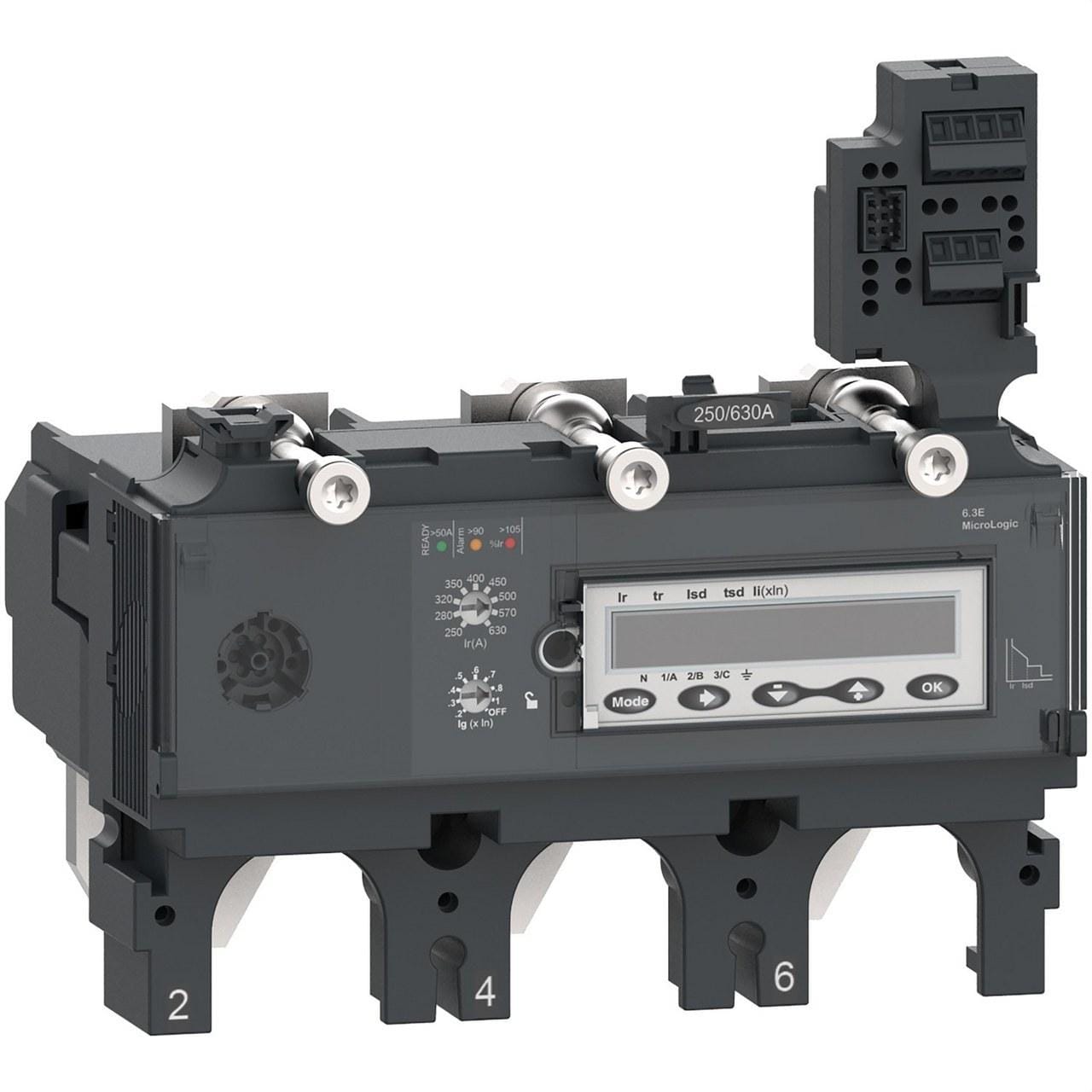 Schneider Electric - Unidad de control NSX400 AC 3P3R 400A 6.3E