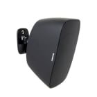 FONESTAR - Altavoz activo 25 + 25 W RMS amplificador clase D con salida para altavoz pasivo gran calidad sonora sonido definido y sin distorsión negro