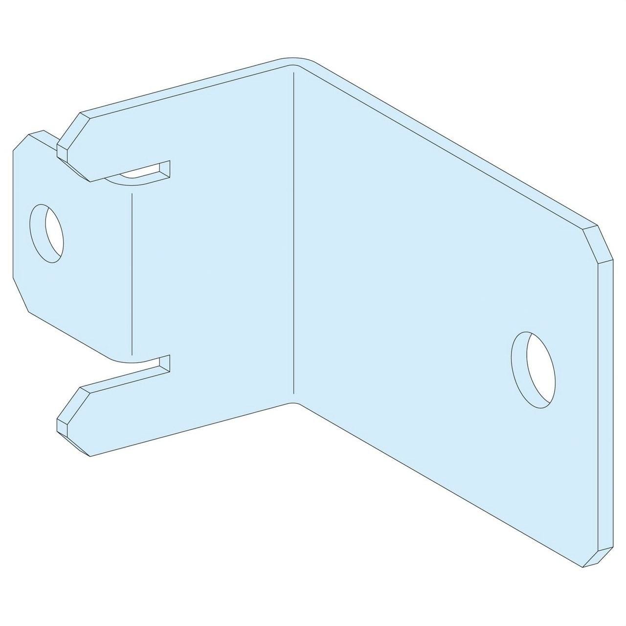 Schneider Electric - Set soportes para PE vertical (3u)