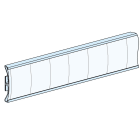 Schneider Electric - Set portaetiquetas alto 36mm largo 432mm (12u)