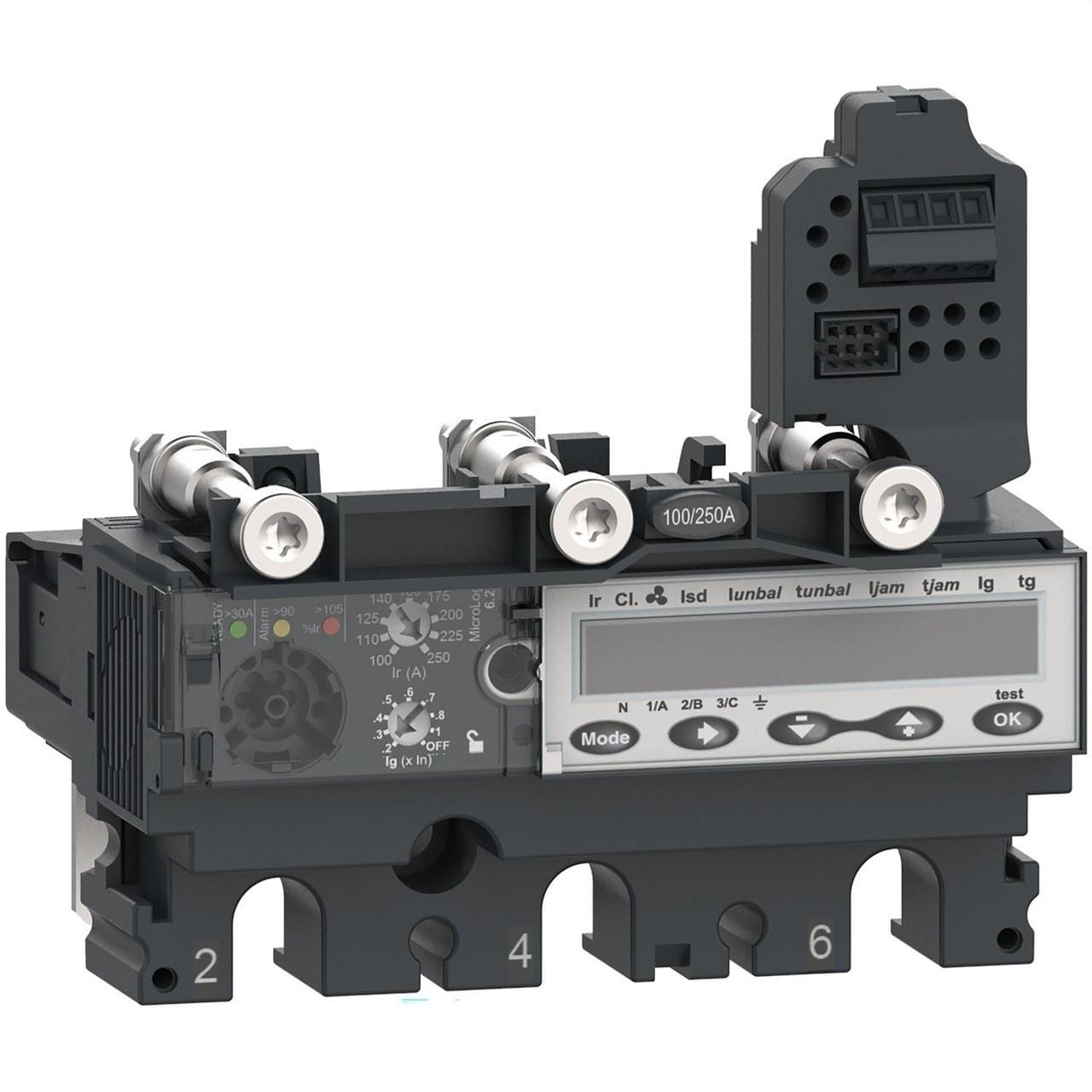 Schneider Electric - Unidad de control NSX250 AC 3P3R 250A 6.2E