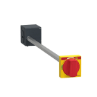 Schneider Electric - Mando rotativo lateral NSXm rojo IP54